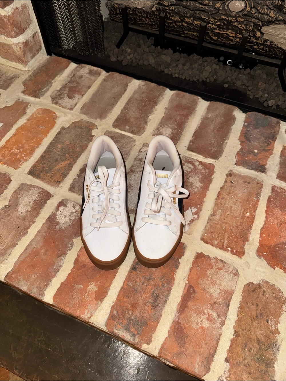 Puma White SoftFoam+ Low-Top Sneakers